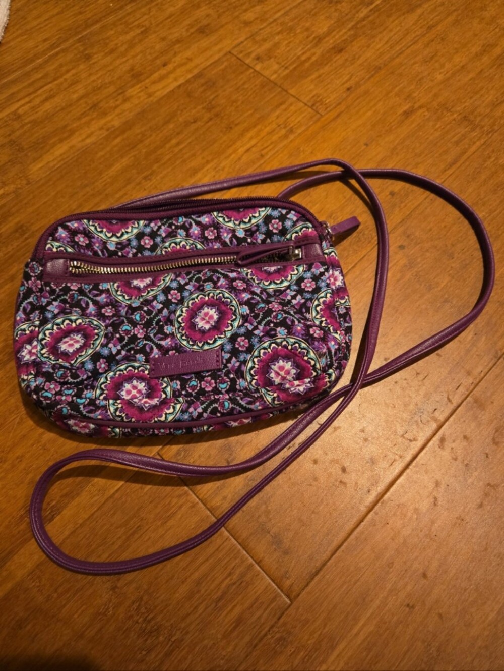 Vera Bradley Little Crossbody Lilac Medallions